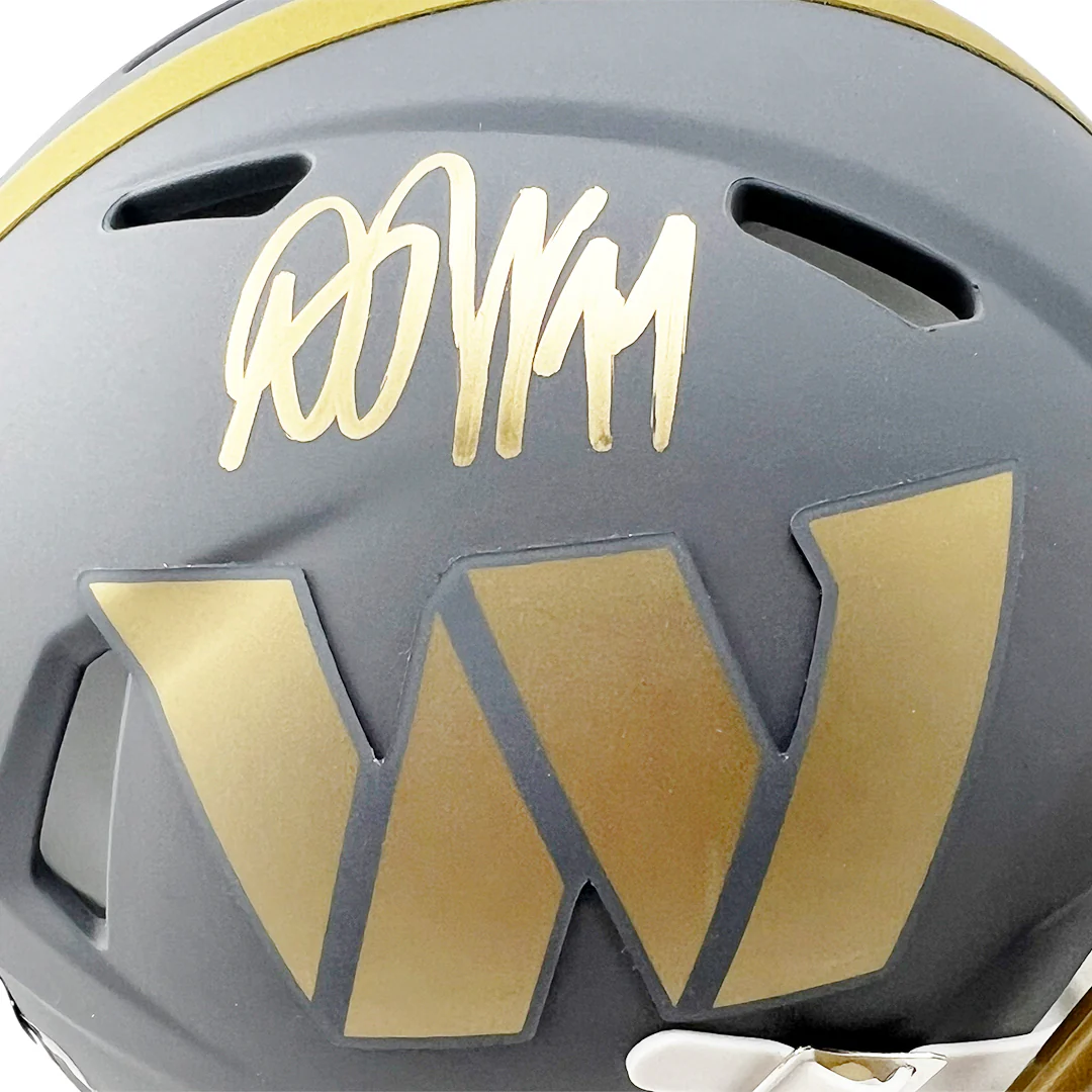 Desean Jackson Signed Washington Commanders Slate Alternate Speed Mini Football Helmet (Beckett) - Image 2