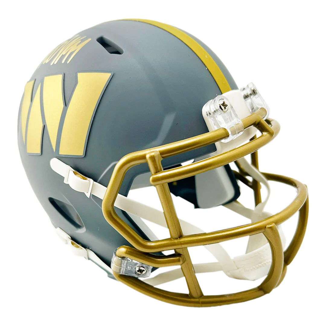 Desean Jackson Signed Washington Commanders Slate Alternate Speed Mini Football Helmet (Beckett) - Image 3