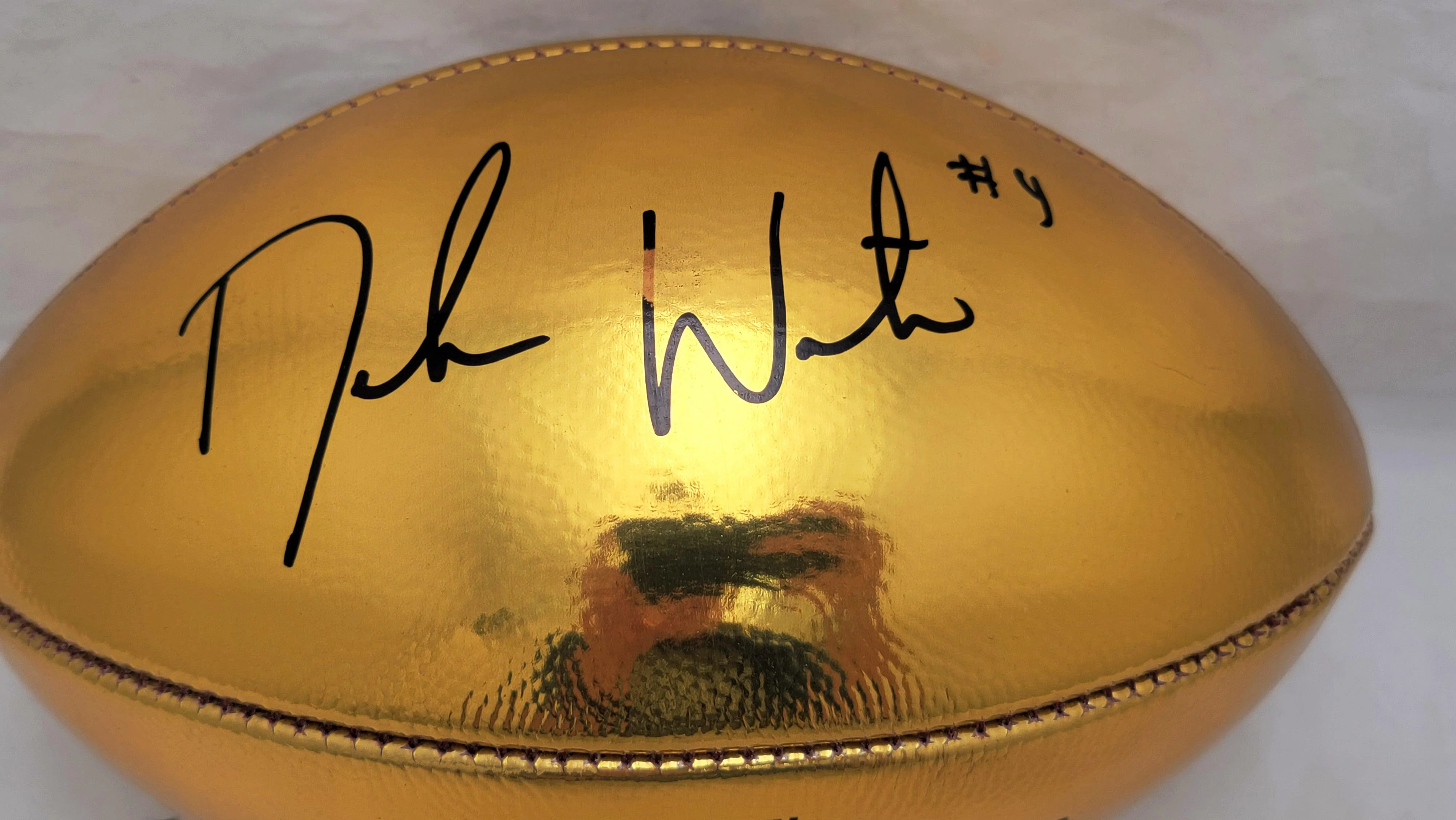Deshaun Watson Autographed Football Clemson Tigers Beckett BAS #I41470 - Image 2