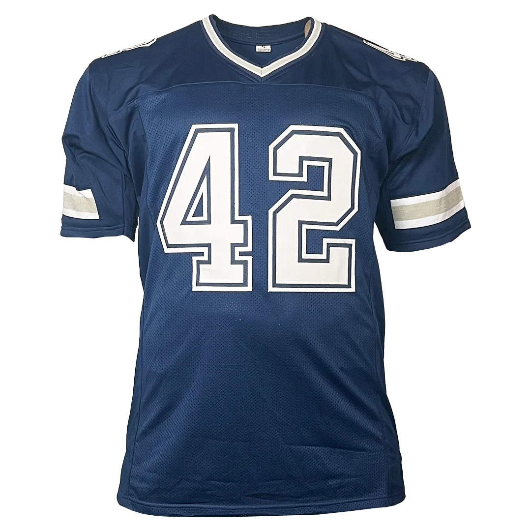 Deuce Vaughn Signed Dallas Navy Football Jersey (Beckett) - Image 3