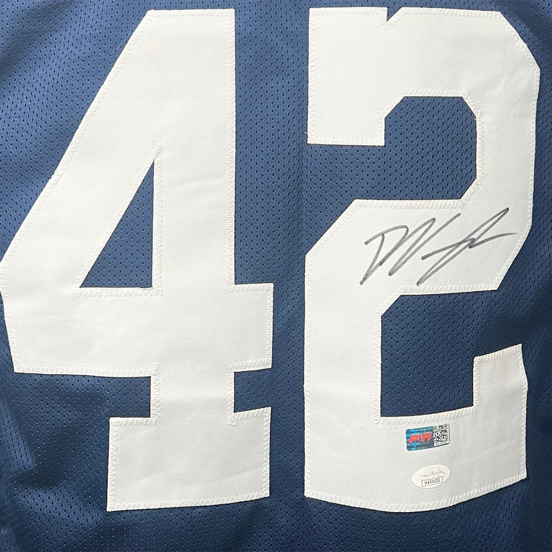 Deuce Vaughn Signed Dallas Thanksgiving Football Jersey (BECKETT) - Image 2