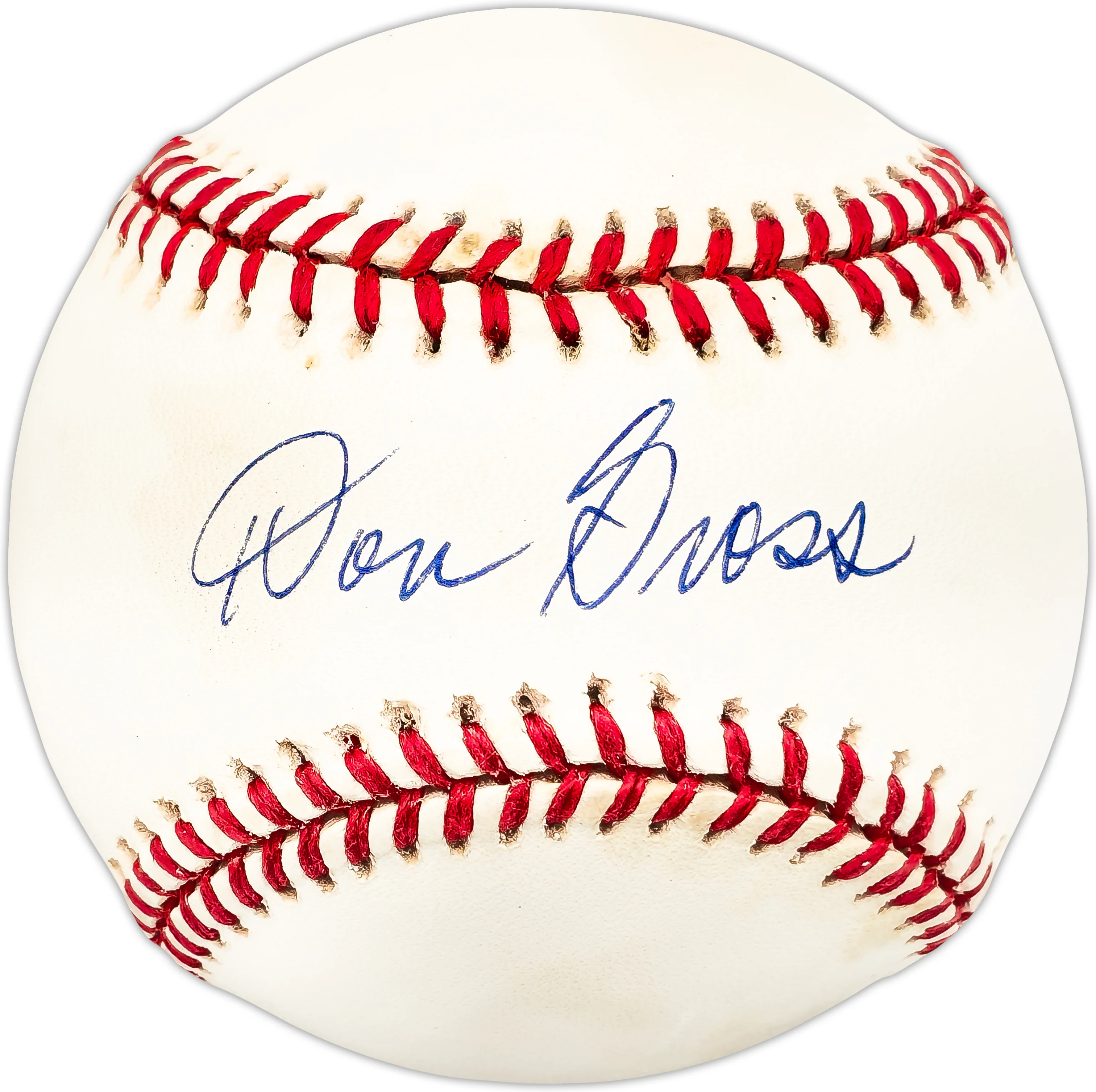Don Gross Autographed Official NL Baseball Pittsburgh Pirates