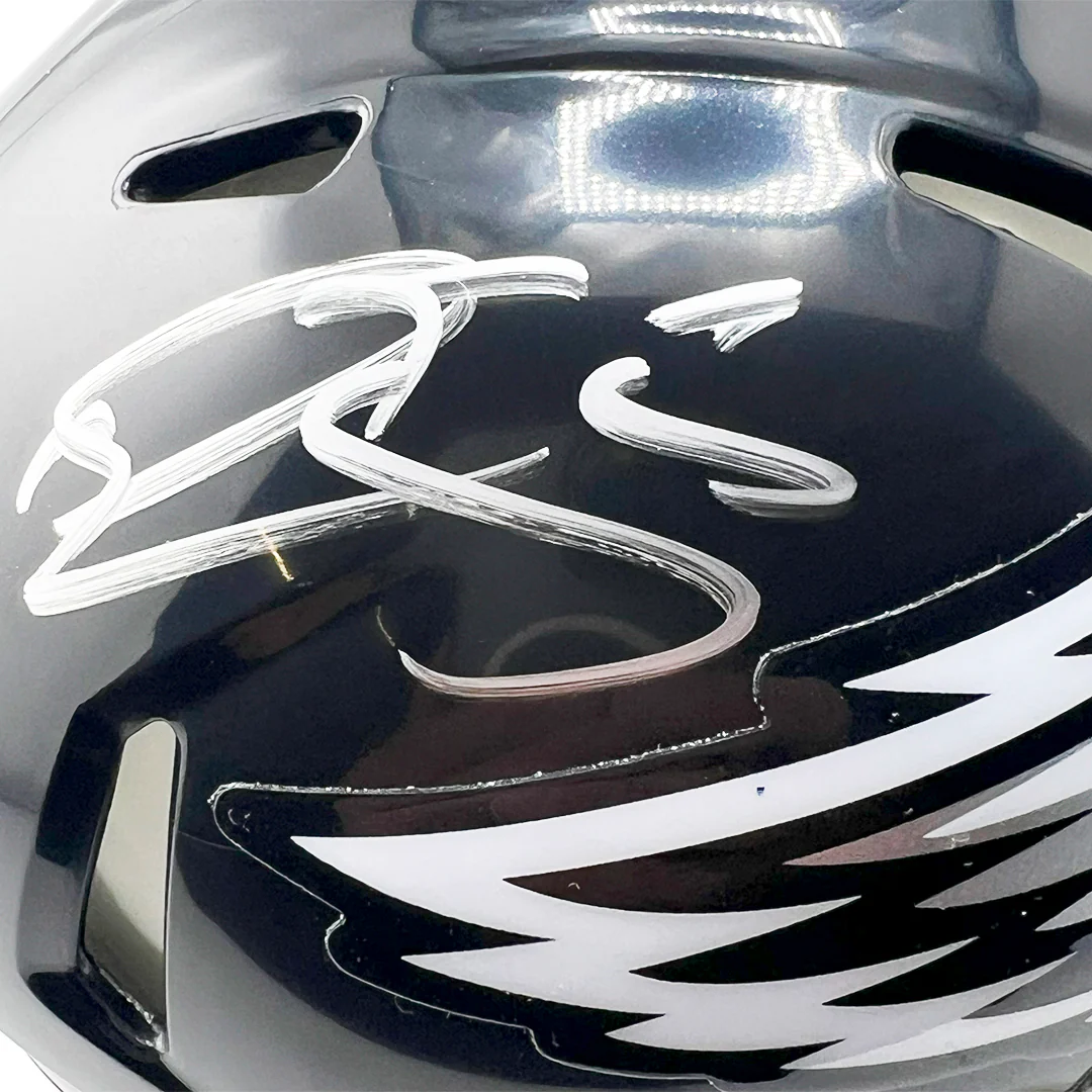 Donovan McNabb Signed Philadelphia Eagles Alt 2022 Speed Mini Football Helmet (Beckett) - Image 2