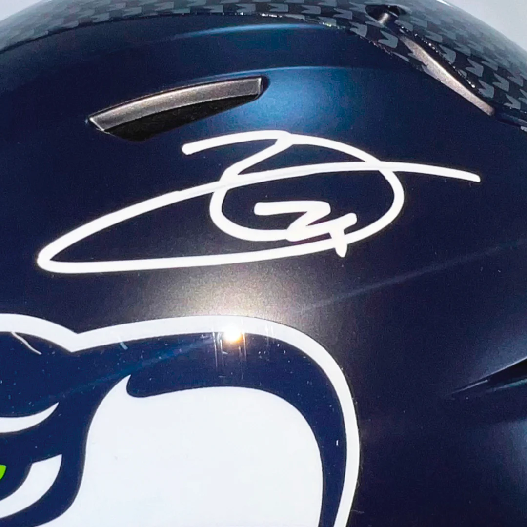 Earl Thomas Signed Seattle Seahawks Midi SpeedFlex Mini Football Helmet (Beckett) - Image 2