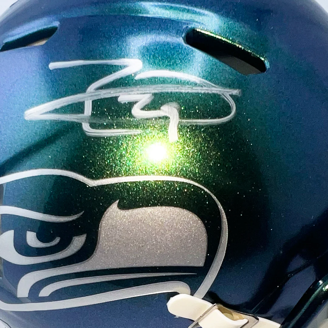 Earl Thomas Signed Seattle Seahawks Rivalries Speed Mini Football Helmet (Beckett) - Image 2