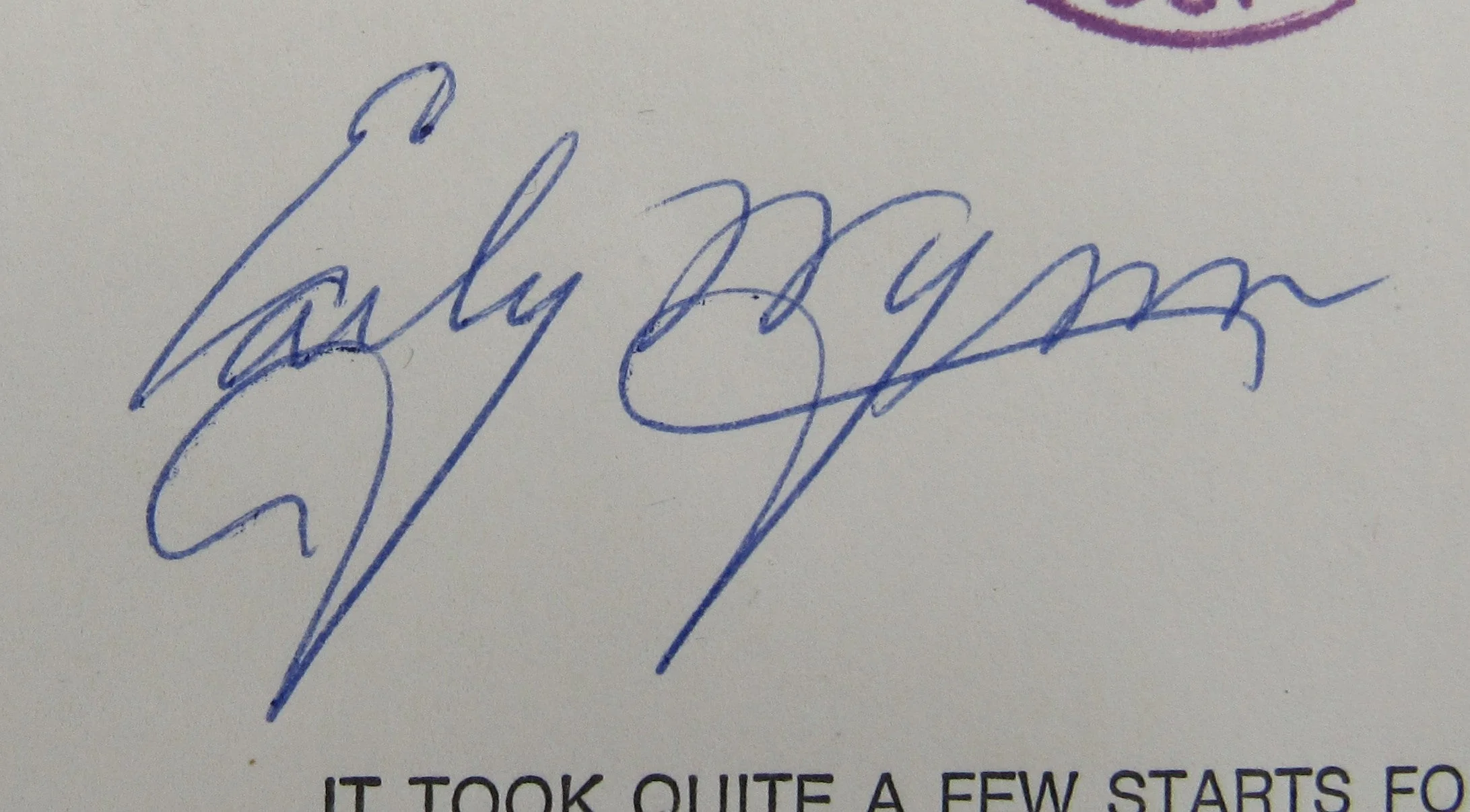 Early Wynn Signed Envelope Zaso Cachet - Image 2