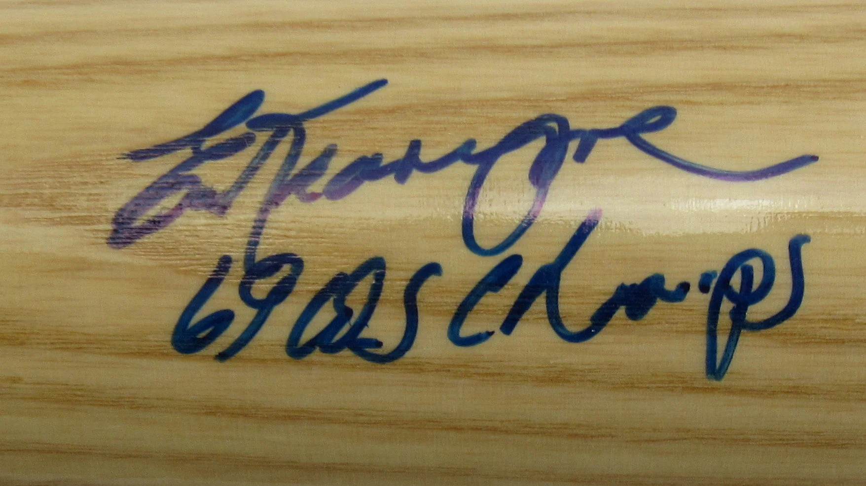 Ed Kranepool Signed Rawlings Auto Baseball Bat JSA N74973 - Image 2