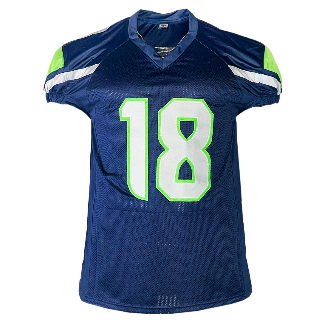 Elijah Arroyo Signed Seattle Navy Game Style Football Jersey (JSA) - Image 3