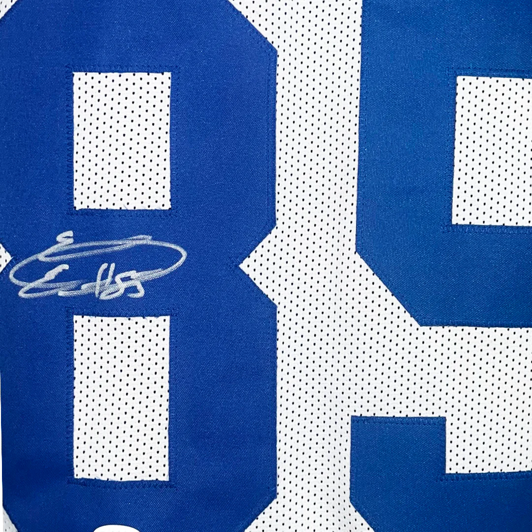 Eric Ebron Signed Indianapolis White Football Jersey (JSA) - Image 2