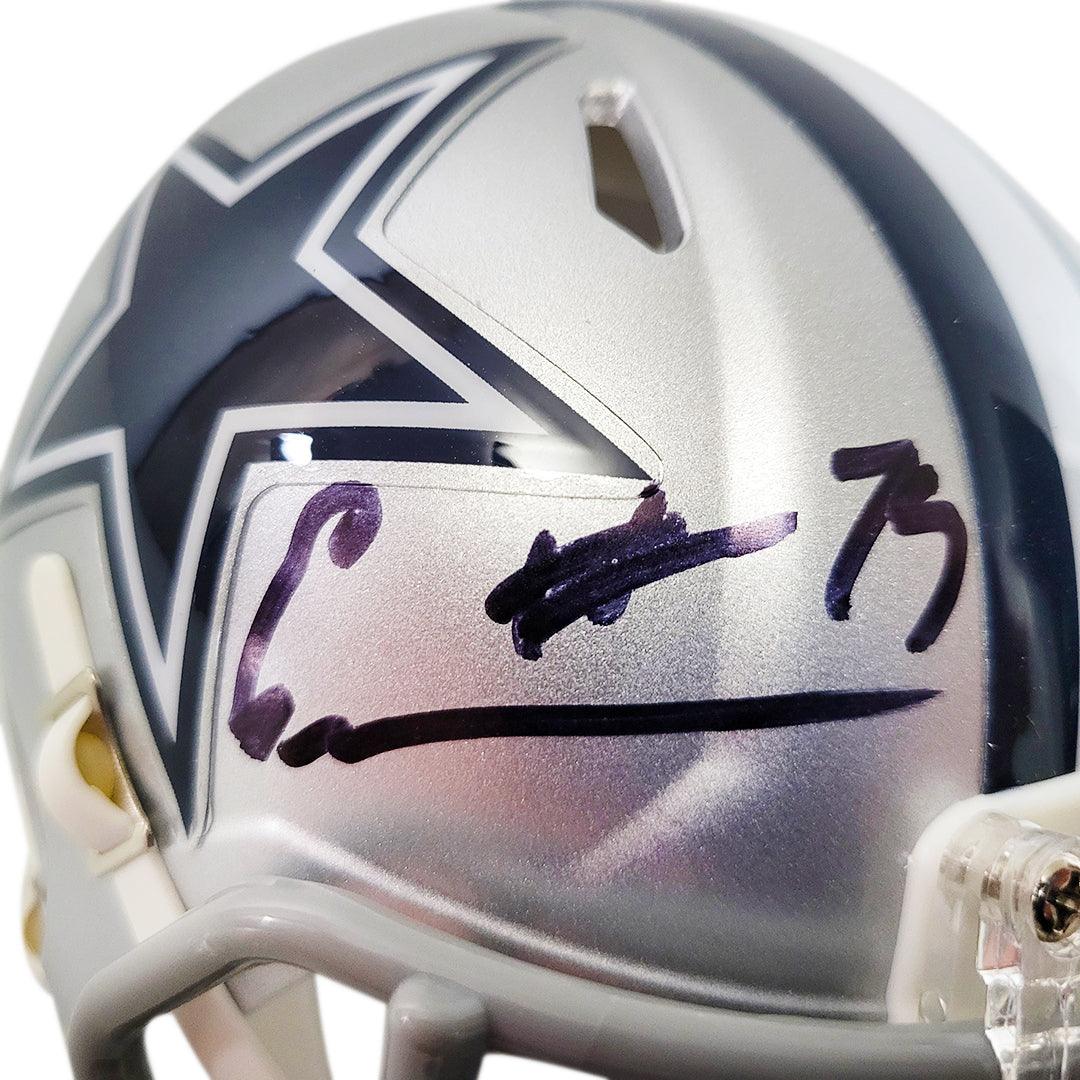Erik Williams Signed Dallas Cowboys Speed Mini Football Helmet (JSA) - Image 2