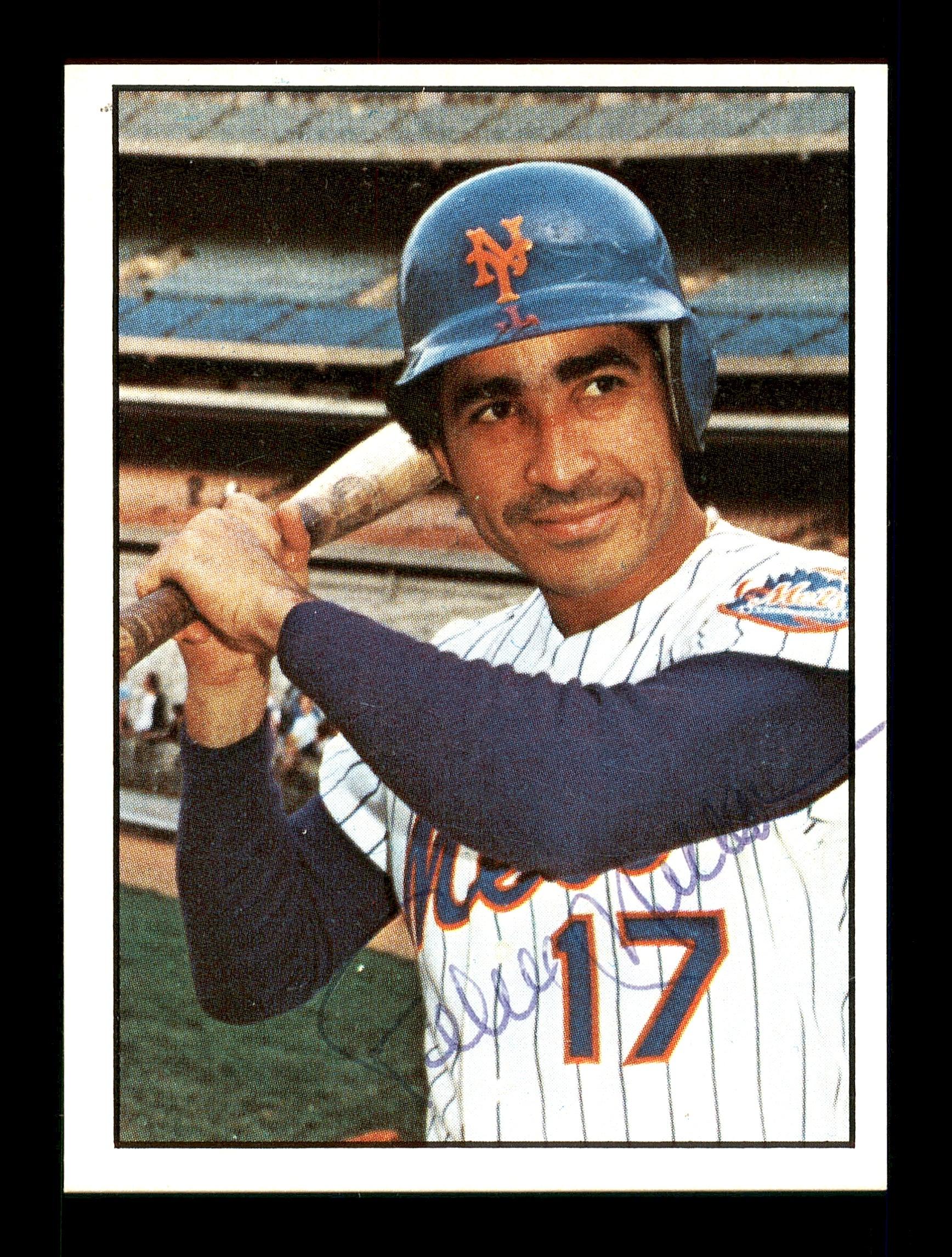 Felix Millan Autographed 1975 SSPC Card #16 New York Mets Regional Issue SKU #171810