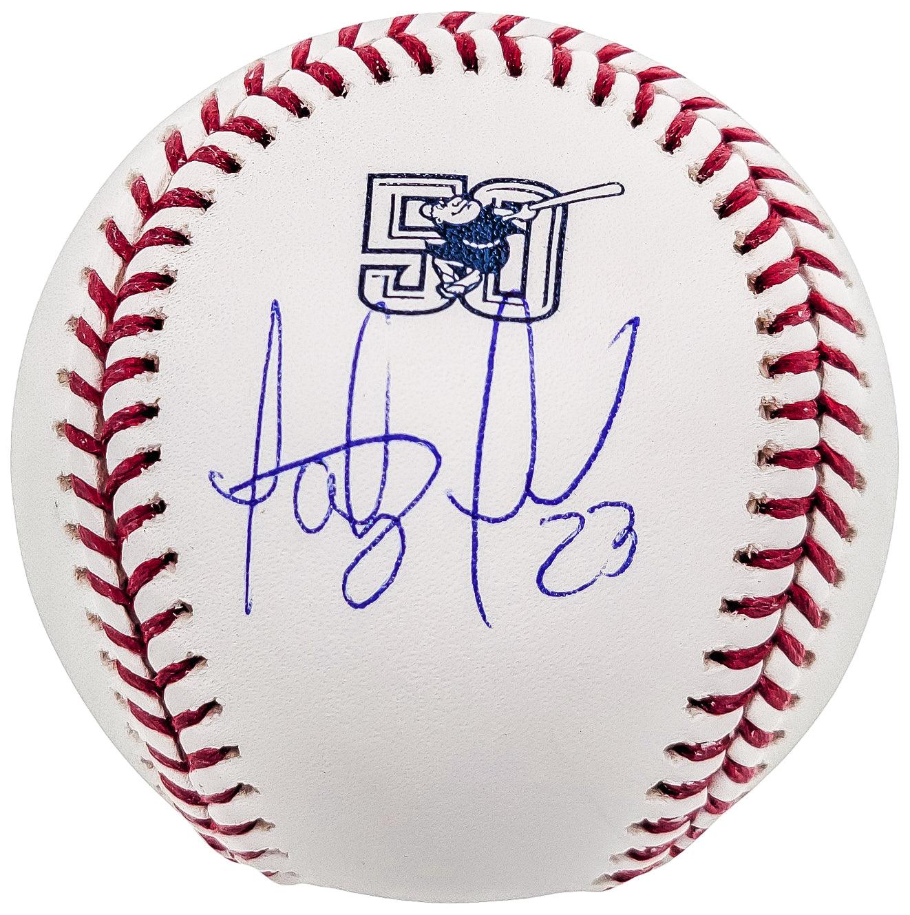 Fernando Tatis Jr. Autographed Official MLB 50th Anniversary Logo Baseball San Diego Padres JSA Stock #202022 - Image 2