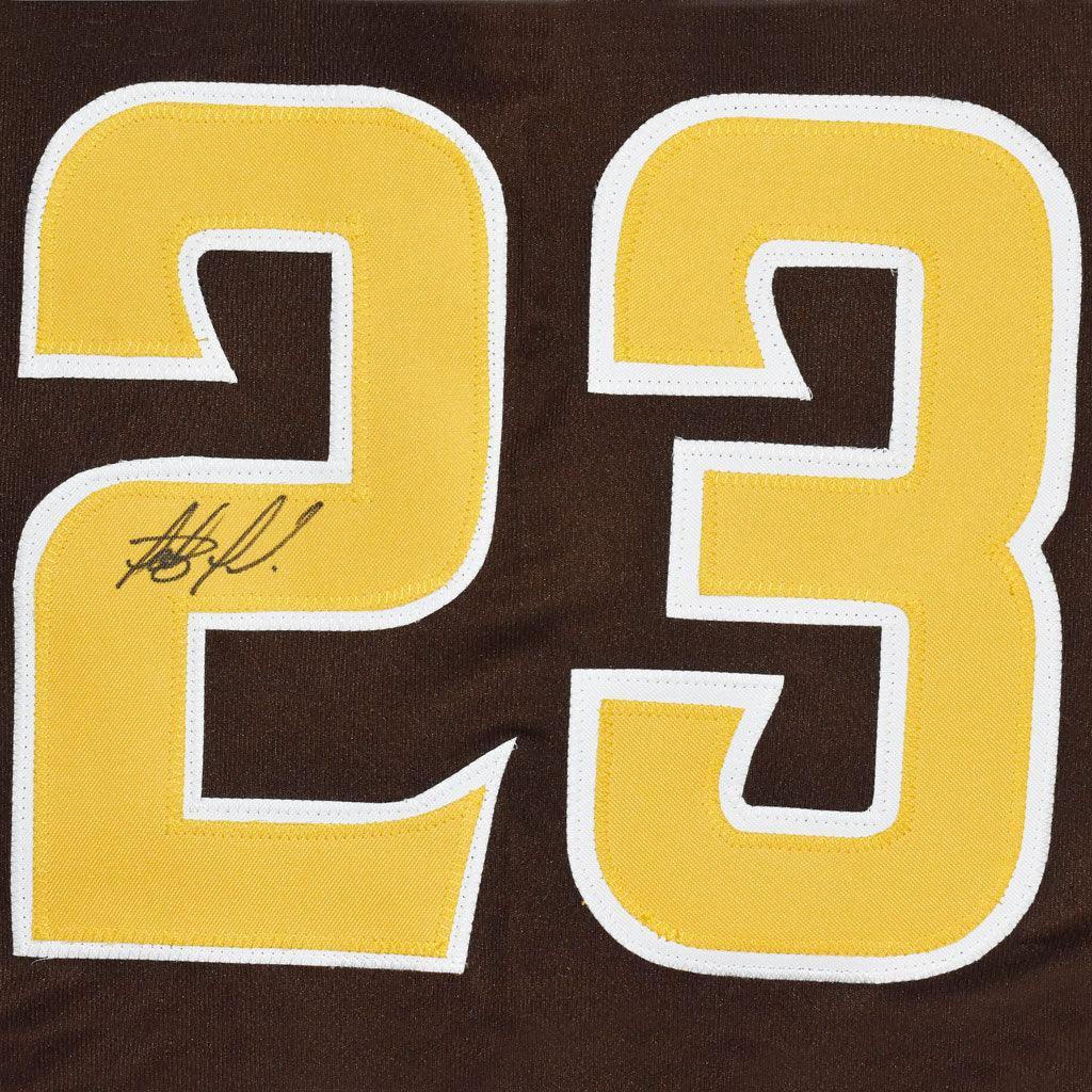 Fernando Tatis Jr Signed San Diego Brown Slam Diego Baseball Jersey (JSA) - Image 2