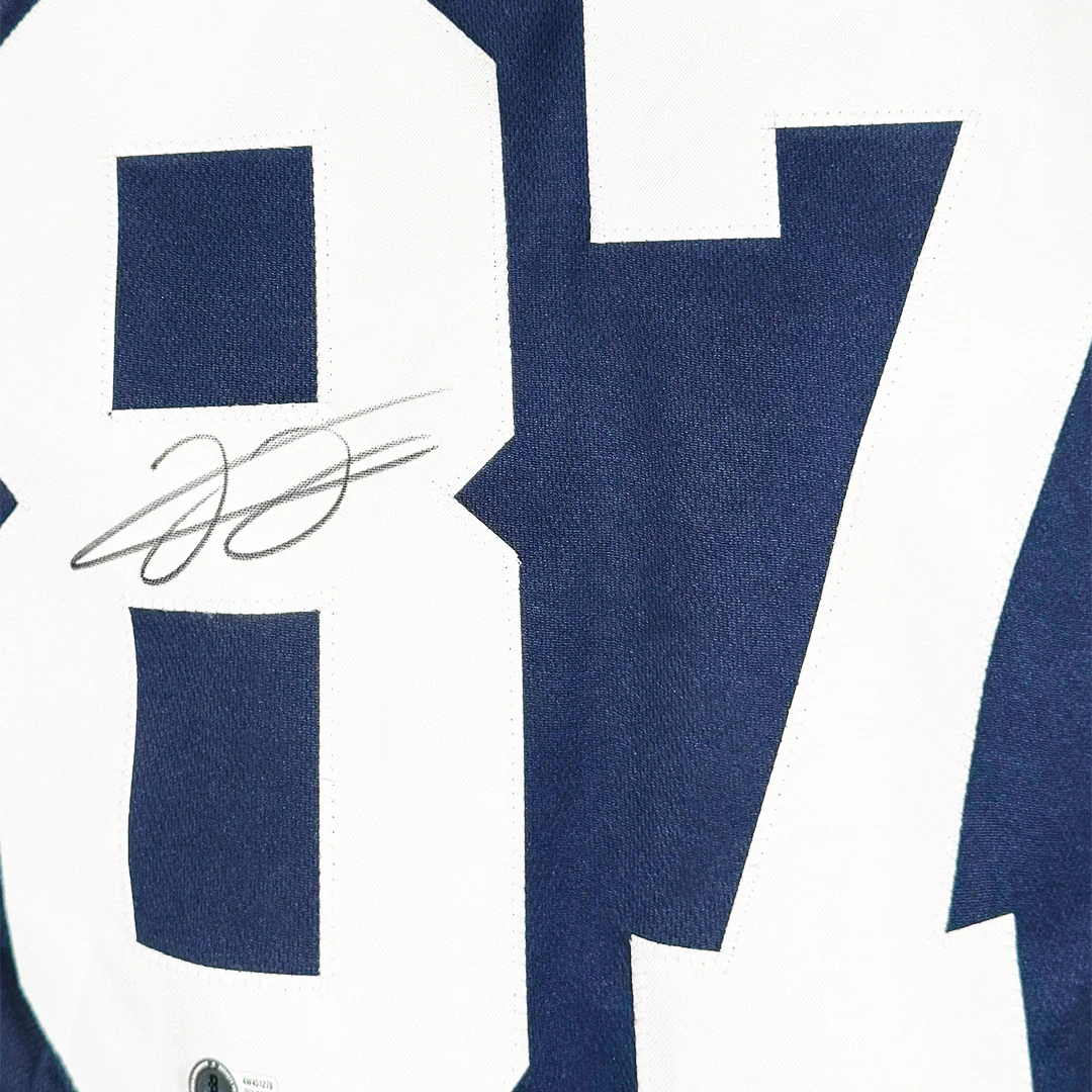 Frank Thomas Signed Auburn Navy Football Jersey (Beckett) - Image 2