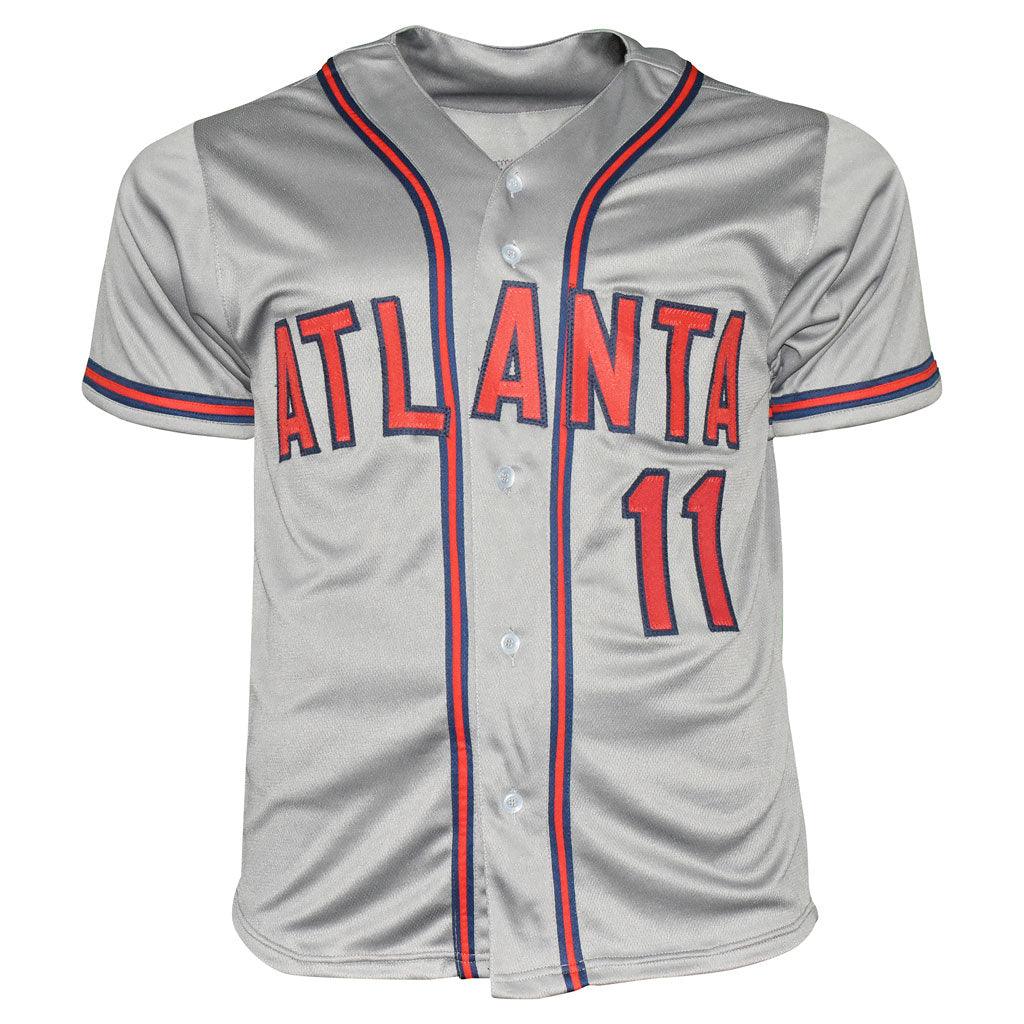 Gary Sheffield Signed Atlanta Grey Baseball Jersey (JSA) - Image 3