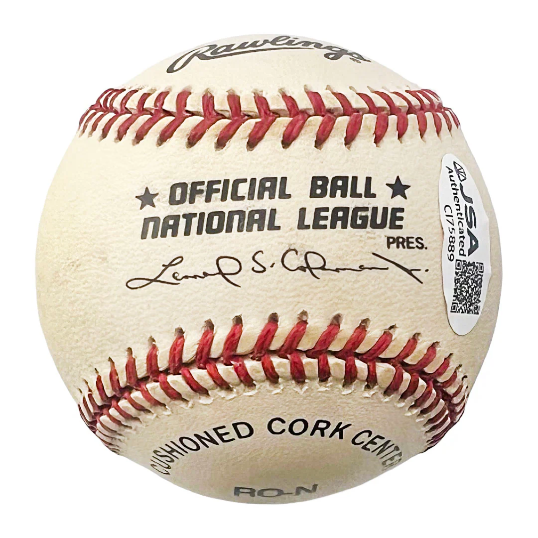 George Foster Signed Rawlings Official Major League Baseball (JSA) - Image 2