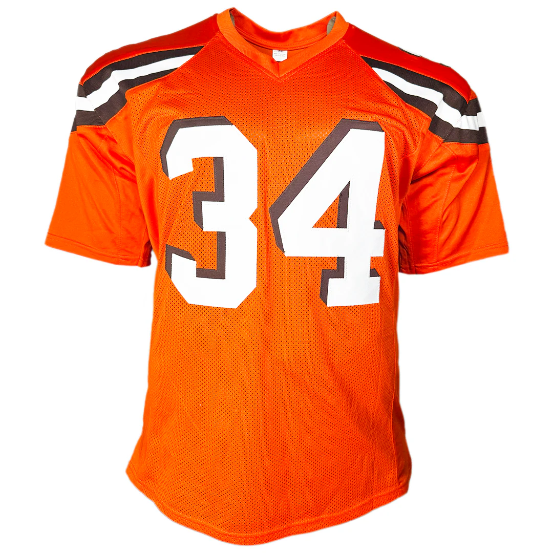 Greg Pruitt Signed Cleveland Orange Football Jersey (JSA) - Image 3