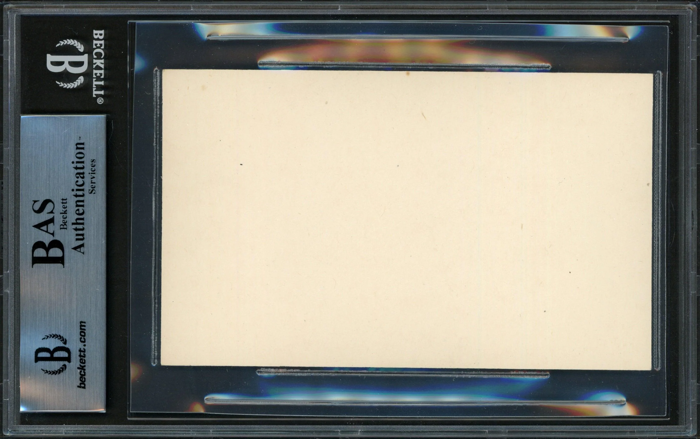 Hank Severeid Autographed 3x5 Index Card New York Yankees "To Gerald" Beckett BAS #14066620 - Image 2