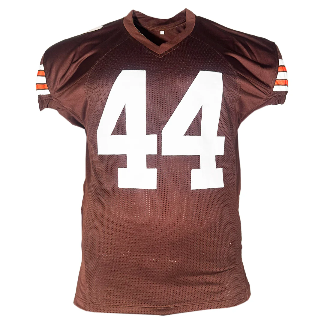 Harold Fannin Jr Signed Cleveland Brown Game Style Football Jersey (JSA) - Image 3