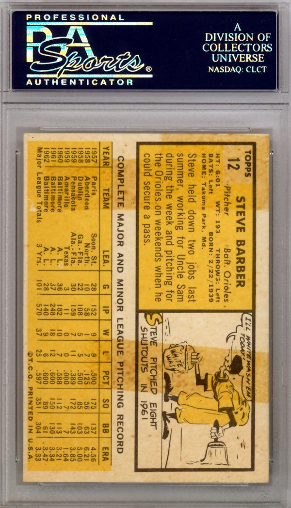 Harry Bright Autographed 1963 Topps Card #304 Cincinnati Reds PSA/DNA #83919551 - Image 2