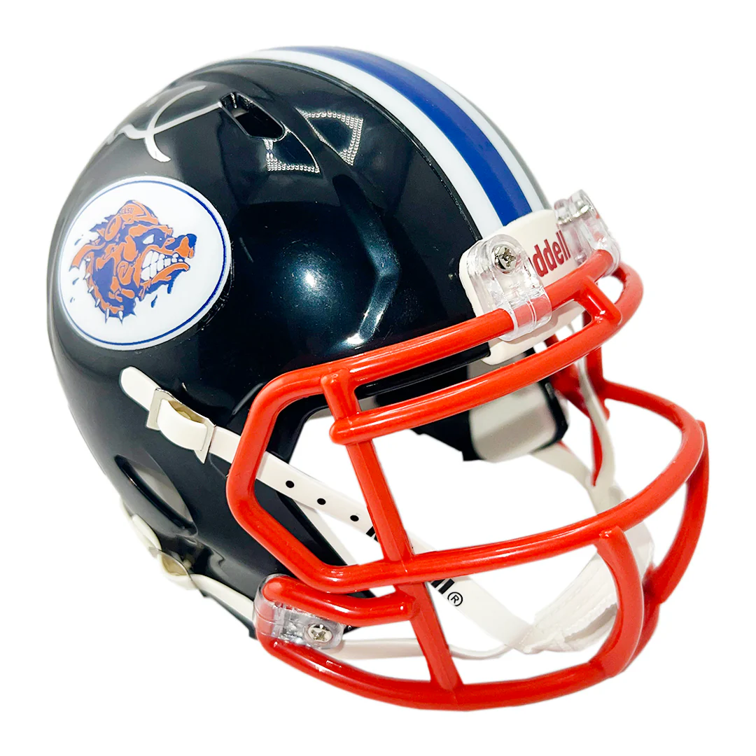 Henry Winkler Coach Klein Signed Mud Dogs Speed Mini Black Football Helmet (Beckett) - Image 3
