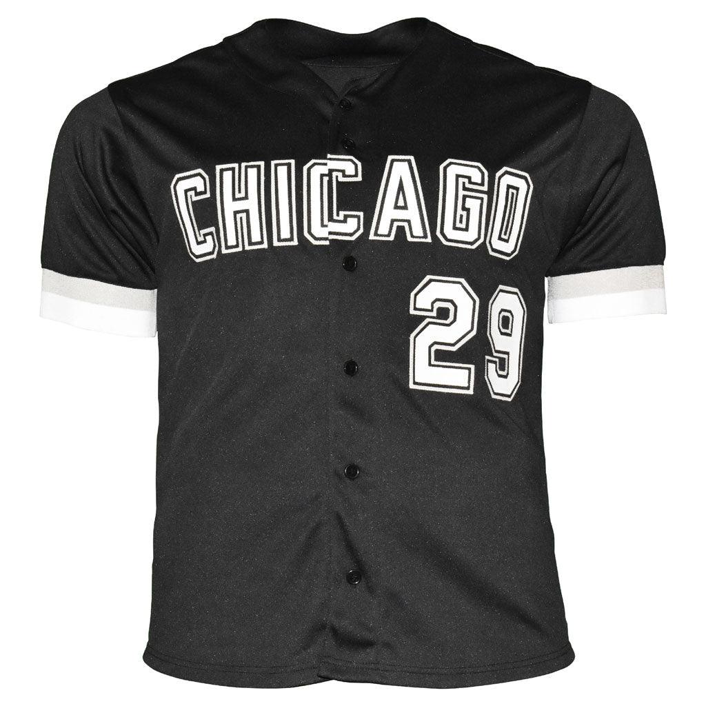 Jack McDowell Signed 93 AL CY Inscription Chicago Black Baseball Jersey (JSA) - Image 3