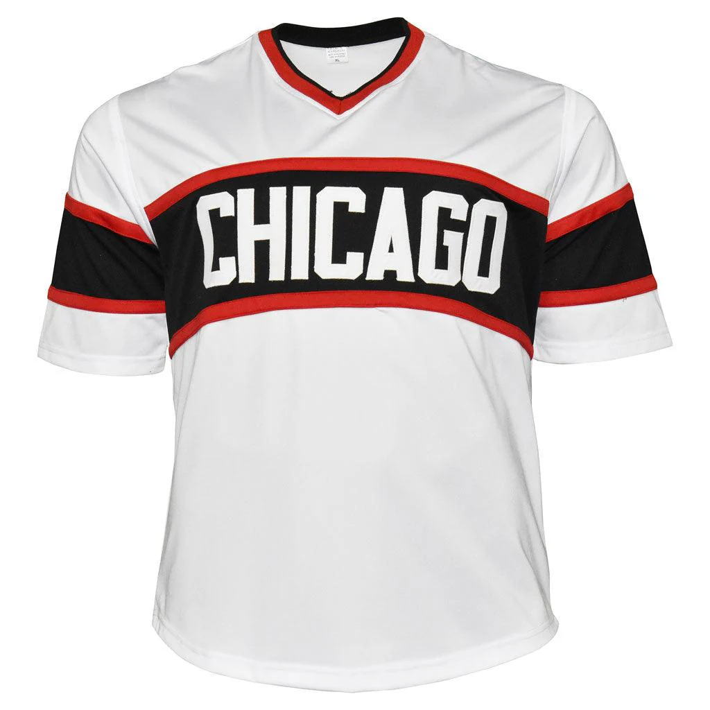Jack McDowell Signed 93 AL CY Inscription Chicago White Throwback Baseball Jersey (JSA) - Image 3