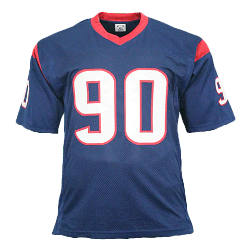Jadeveon Clowney Signed Houston Football Jersey Navy (JSA) - Image 2