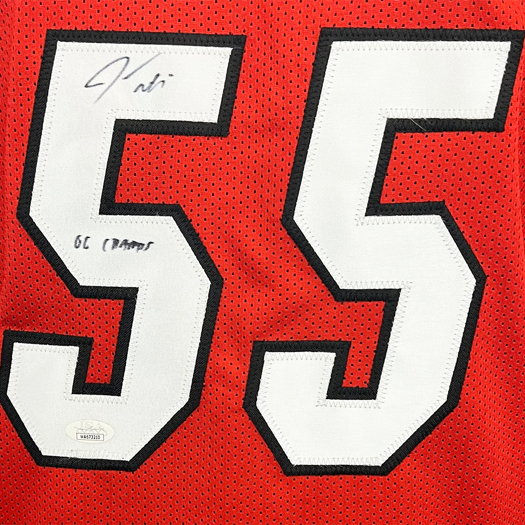 Jason Williams Signed 06 Champs Inscription Miami Red Basketball Jersey (JSA) - Image 2