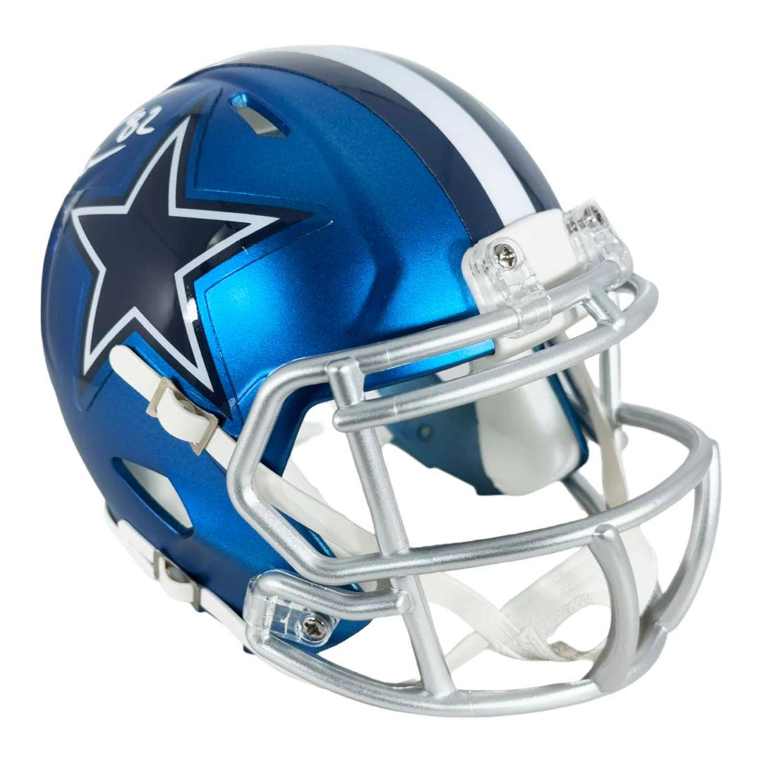 Jason Witten Signed Dallas Cowboys Blaze Mini Football Helmet (JSA) - Image 3