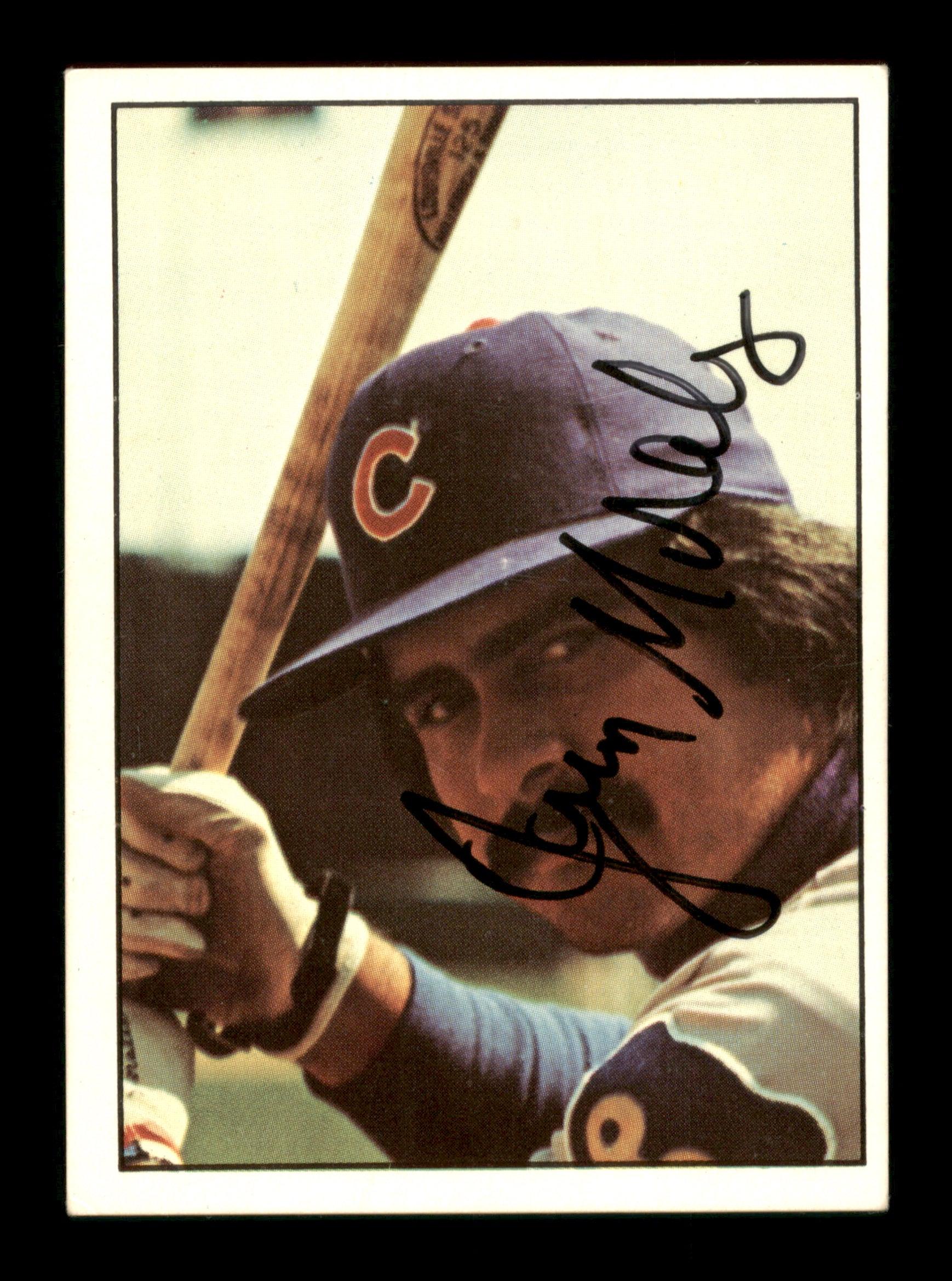 Jerry Morales Autographed 1975 SSPC Card #312 Chicago Cubs SKU #204694