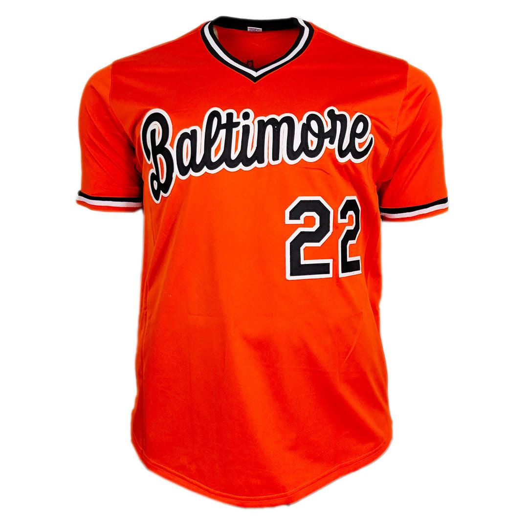 Jim Palmer Signed Baltimore Orange Baseball Jersey (JSA) - Image 3