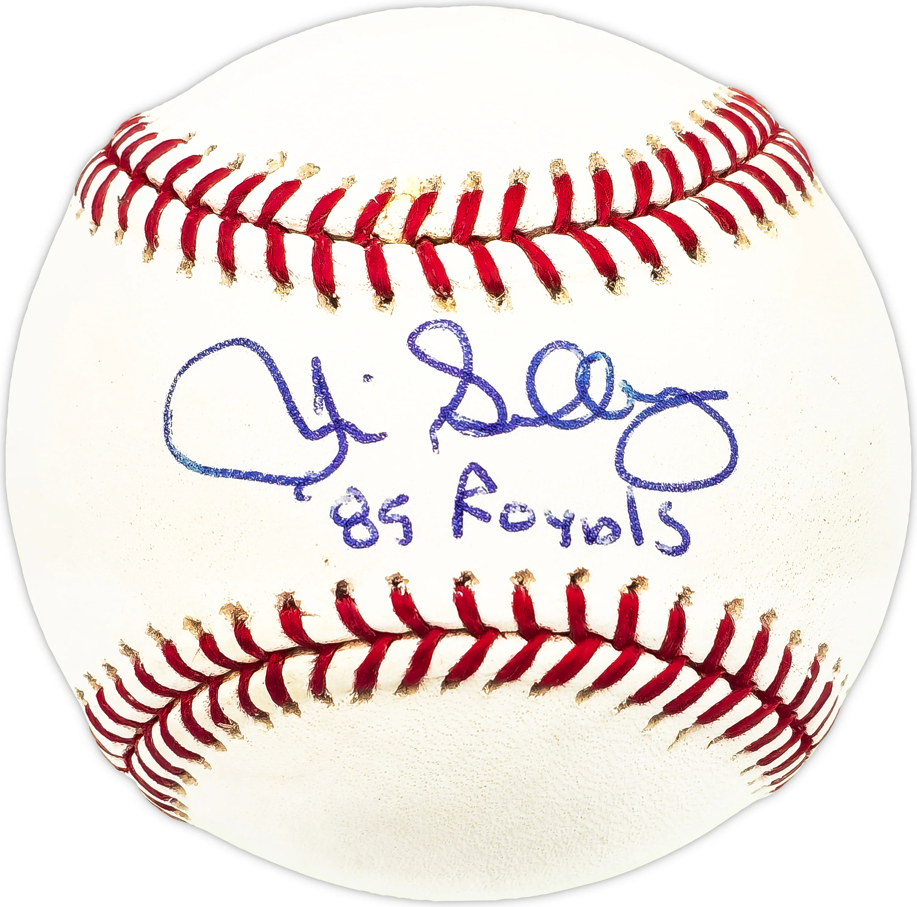 Jim Sundberg Autographed Official MLB Baseball Kansas City Royals "85 Royals"