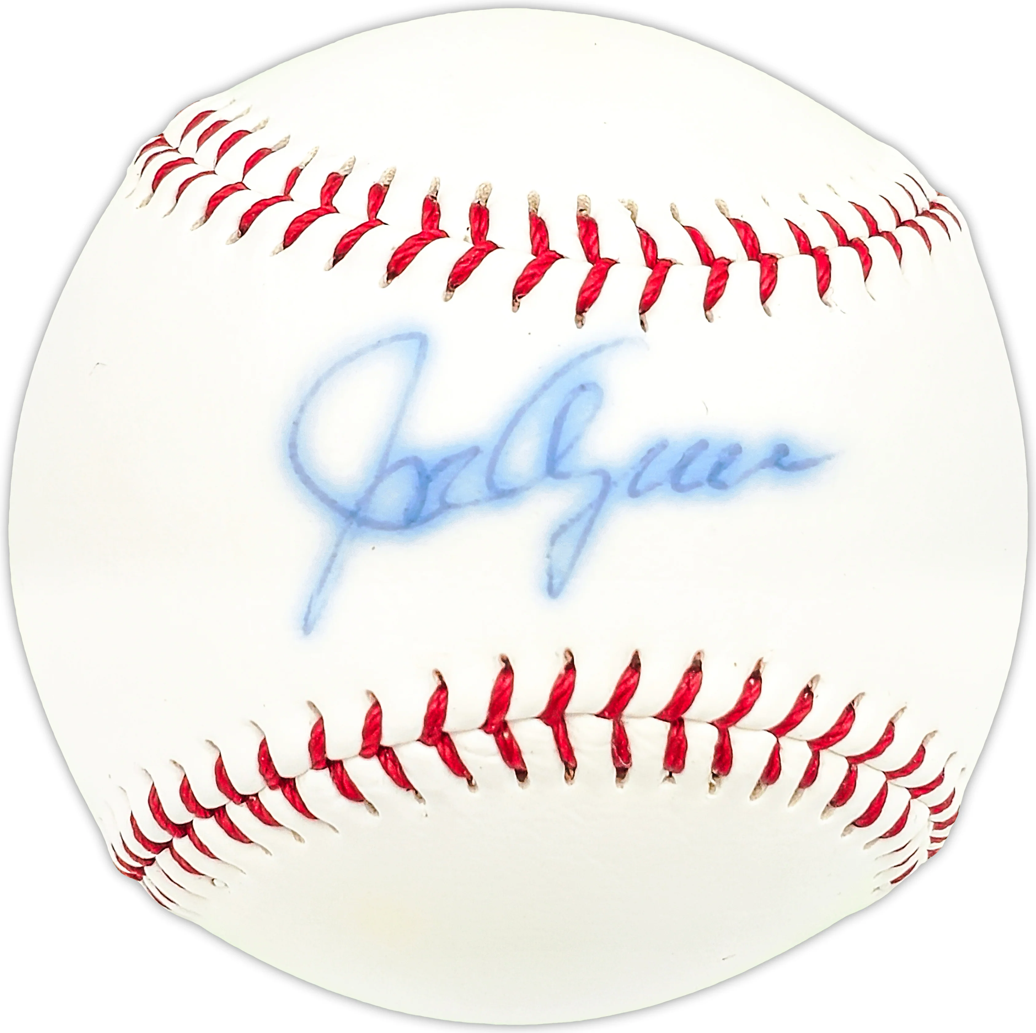 Joe Azcue Autographed Official League Baseball Cleveland Indians, Los Angeles Angels