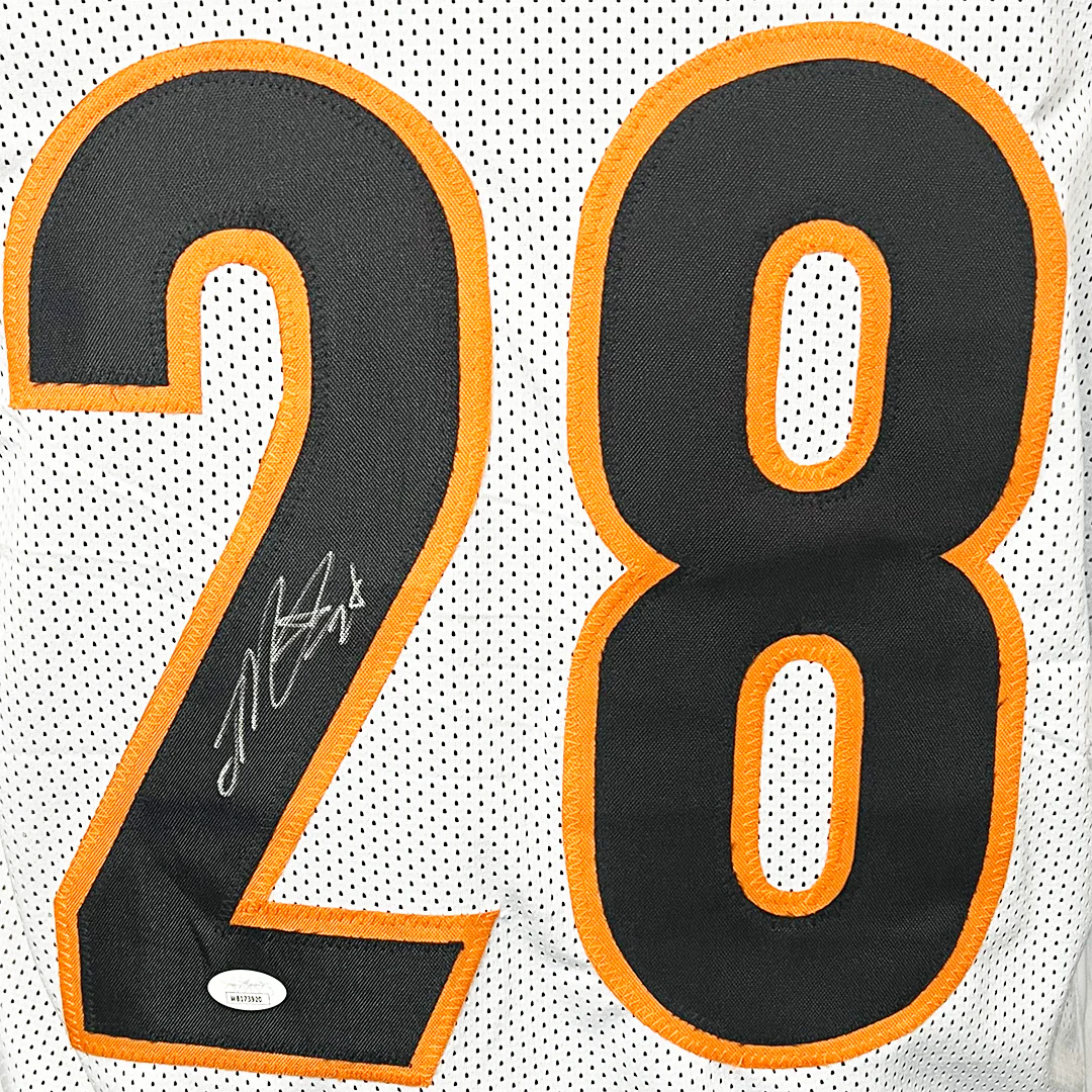 Joe Mixon Signed Cincinnati Current White Football Jersey (JSA) - Image 2