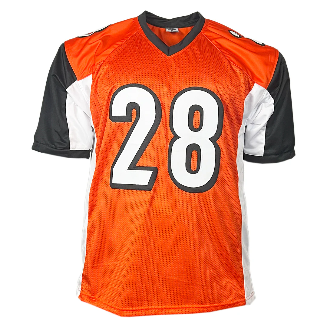 Joe Mixon Signed Cincinnati Vapor Limited Orange Football Jersey (JSA) - Image 3