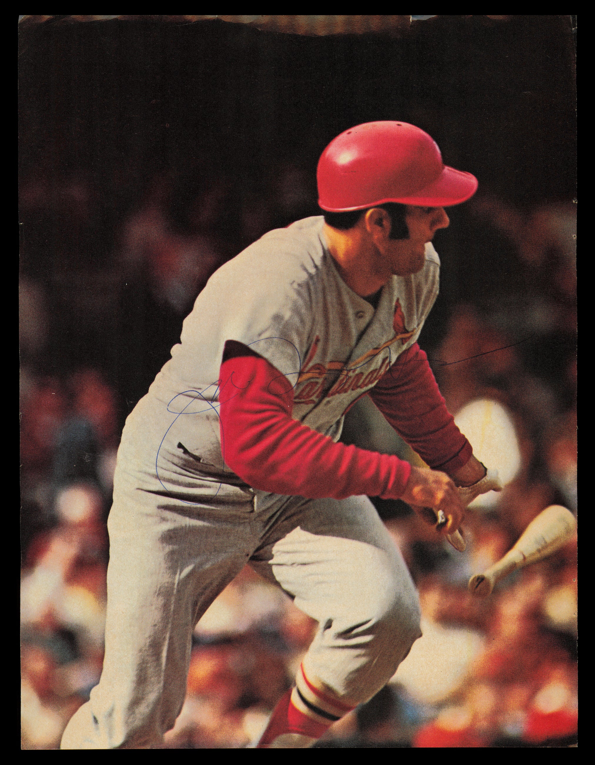 Joe Torre Autographed 8.5x11.5 Magazine Page Photo St. Louis Cardinals