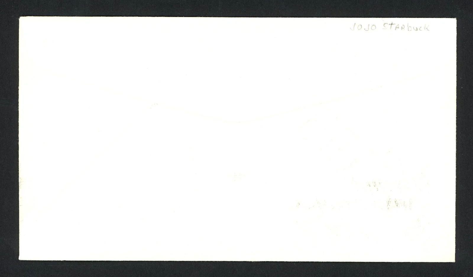 JoJo Starbuck Autographed First Day Cover Olympic Figure Skater SKU #159641 - Image 2