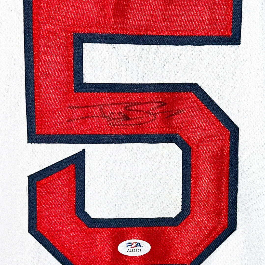 Jonny Gomes Signed Boston White Baseball Jersey (PSA) - Image 2