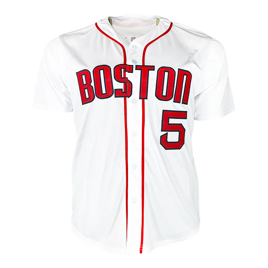 Jonny Gomes Signed Boston White Baseball Jersey (PSA) - Image 3