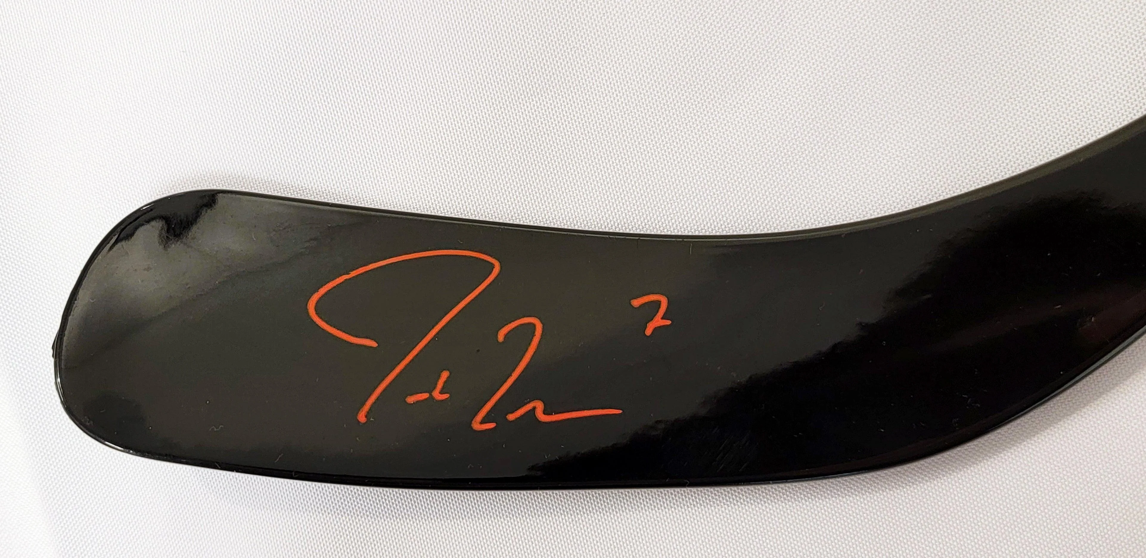 Jordan Eberle Autographed Black Inglasco 24" Mini Stick Seattle Kraken Fanatics Holo #B299858 - Image 2