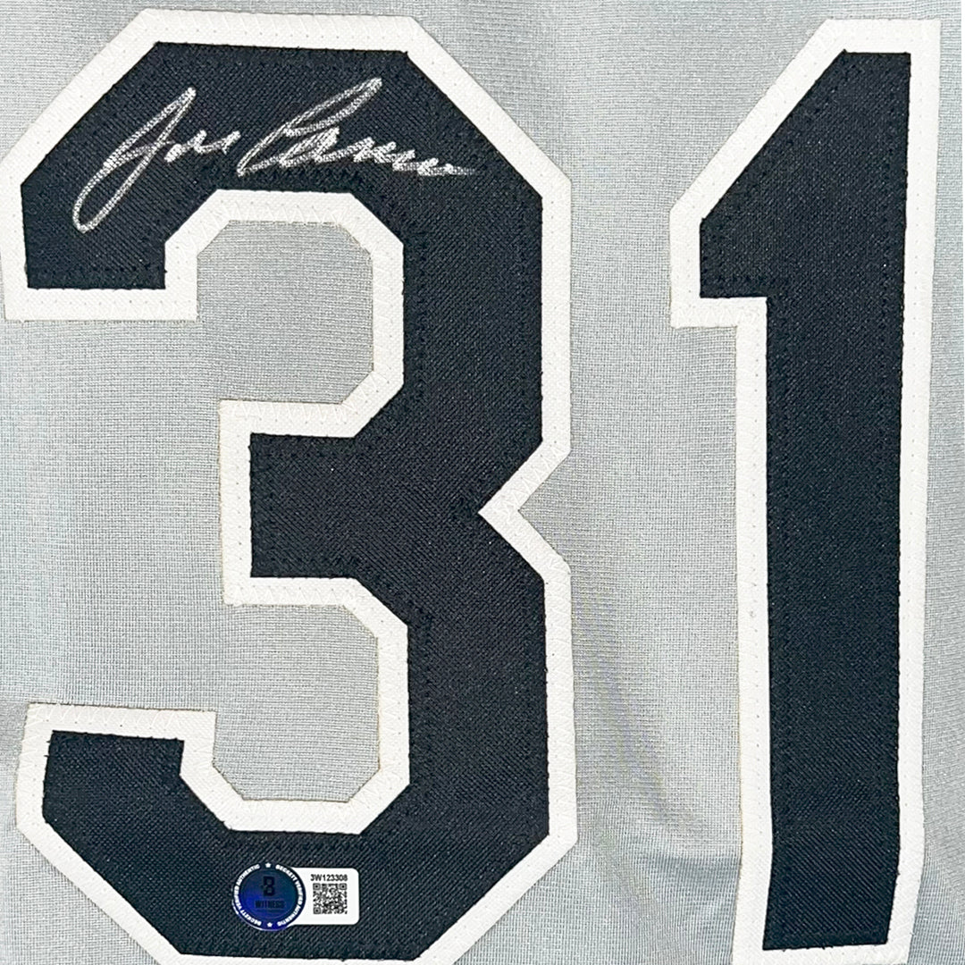 Jose Canseco Signed Chicago Grey Baseball Jersey (Beckett) - Image 2