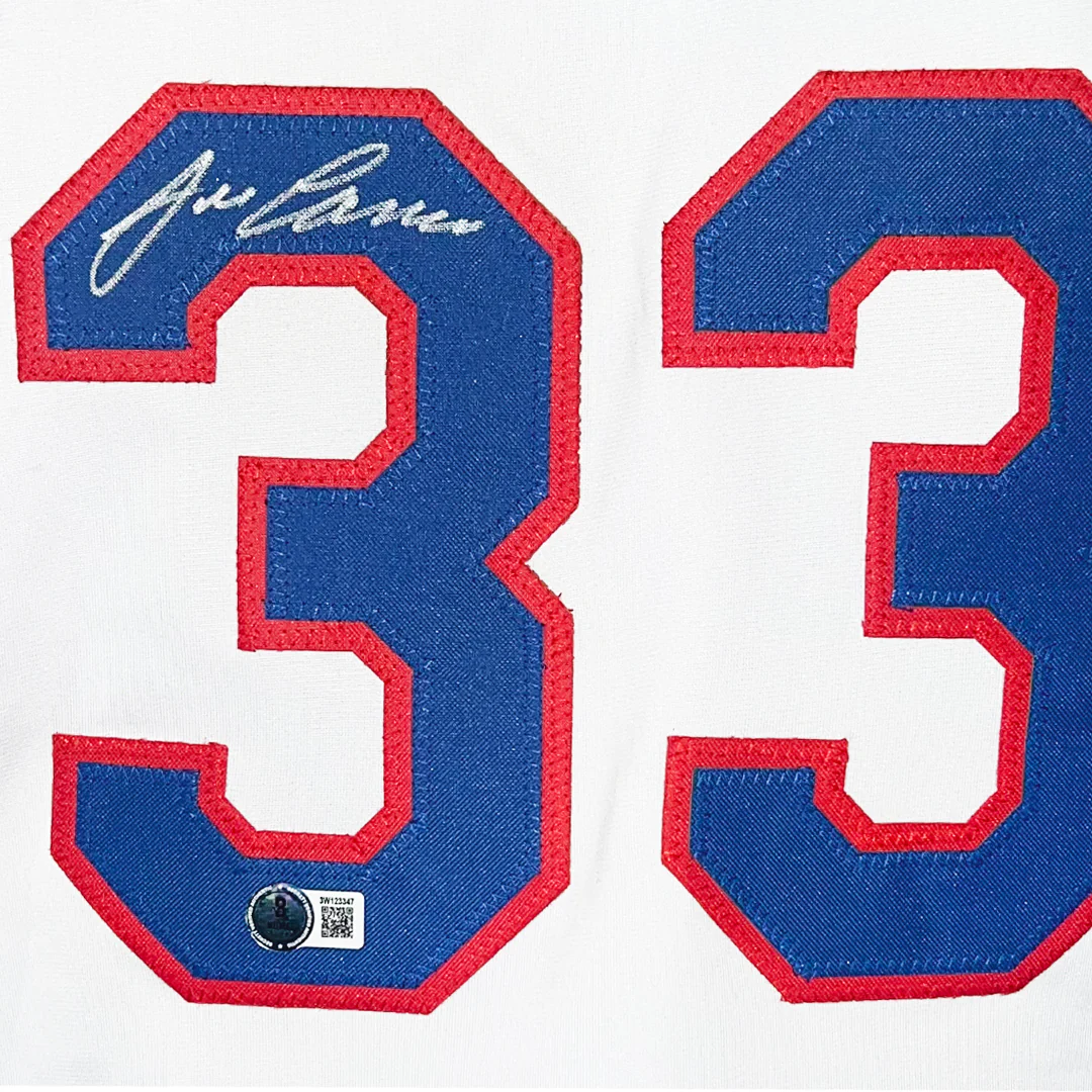 Jose Canseco Signed Texas White Baseball Jersey (Beckett) - Image 2
