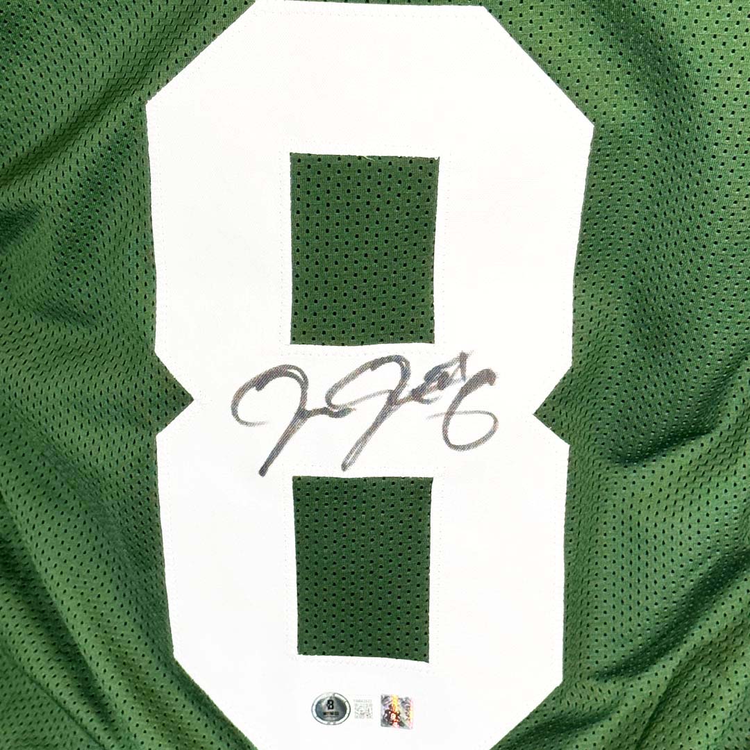 Josh Jacobs Signed Green Bay Green Game Style Football Jersey (JSA) - Image 2