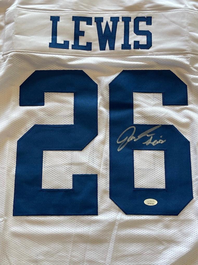 Jourdan Lewis Signed Dallas White Football Jersey (JSA) - Image 3