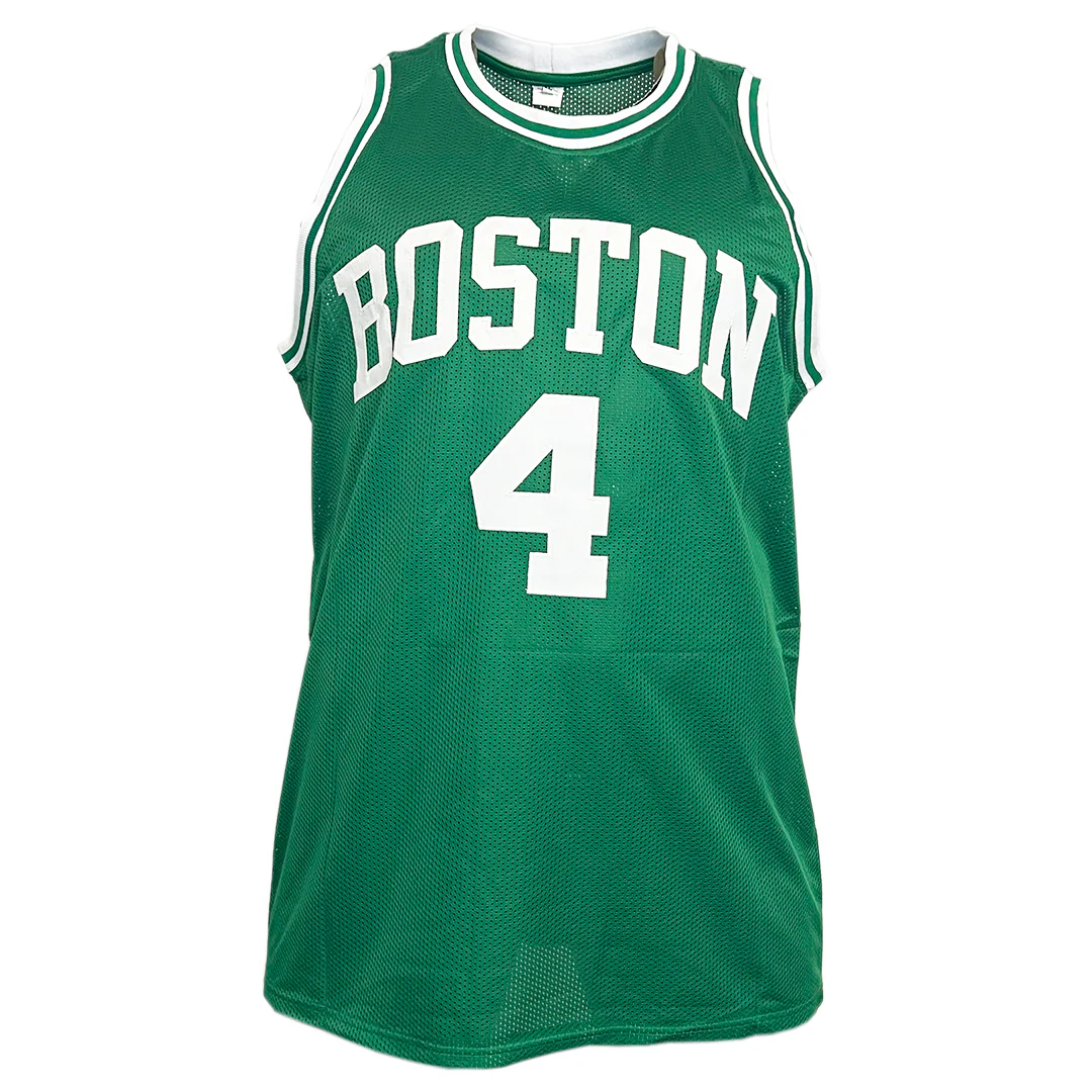 Jrue Holiday Signed 24 NBA Champs Inscription Boston Green Basketball Jersey (Beckett) - Image 3