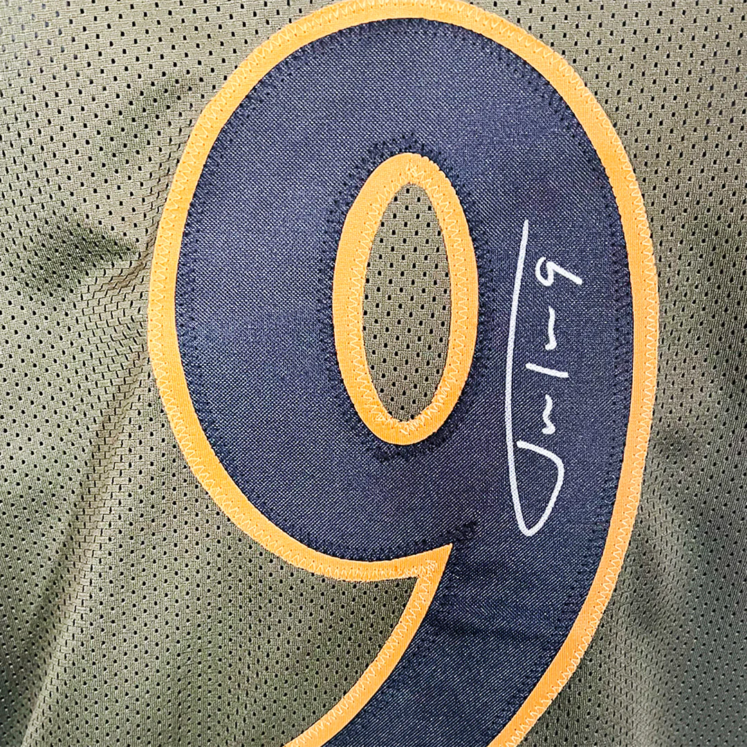 Justin Tucker Signed Baltimore Salute to Service Football Jersey (Beckett) - Image 2
