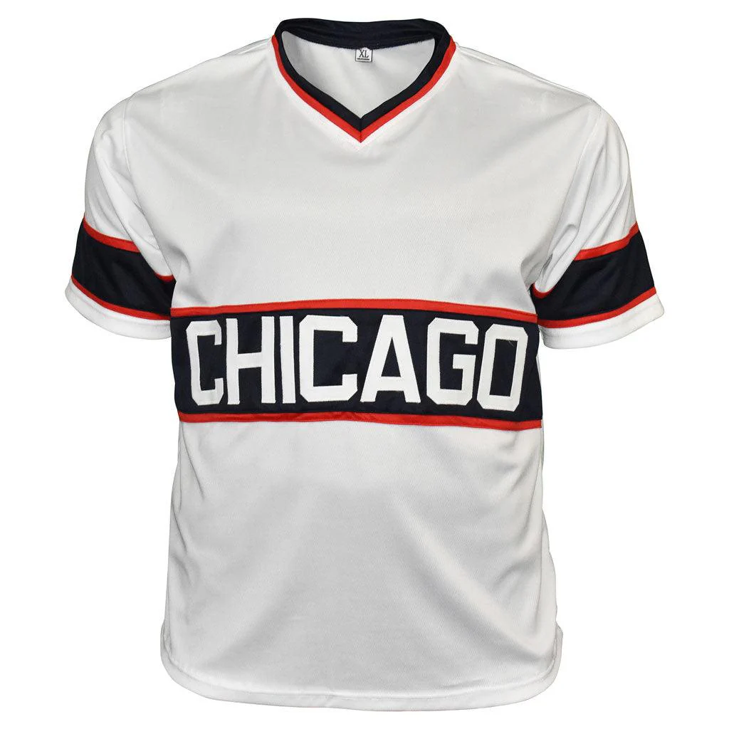 Keith Foulke Signed Chicago White Throwback Baseball Jersey (JSA) - Image 3