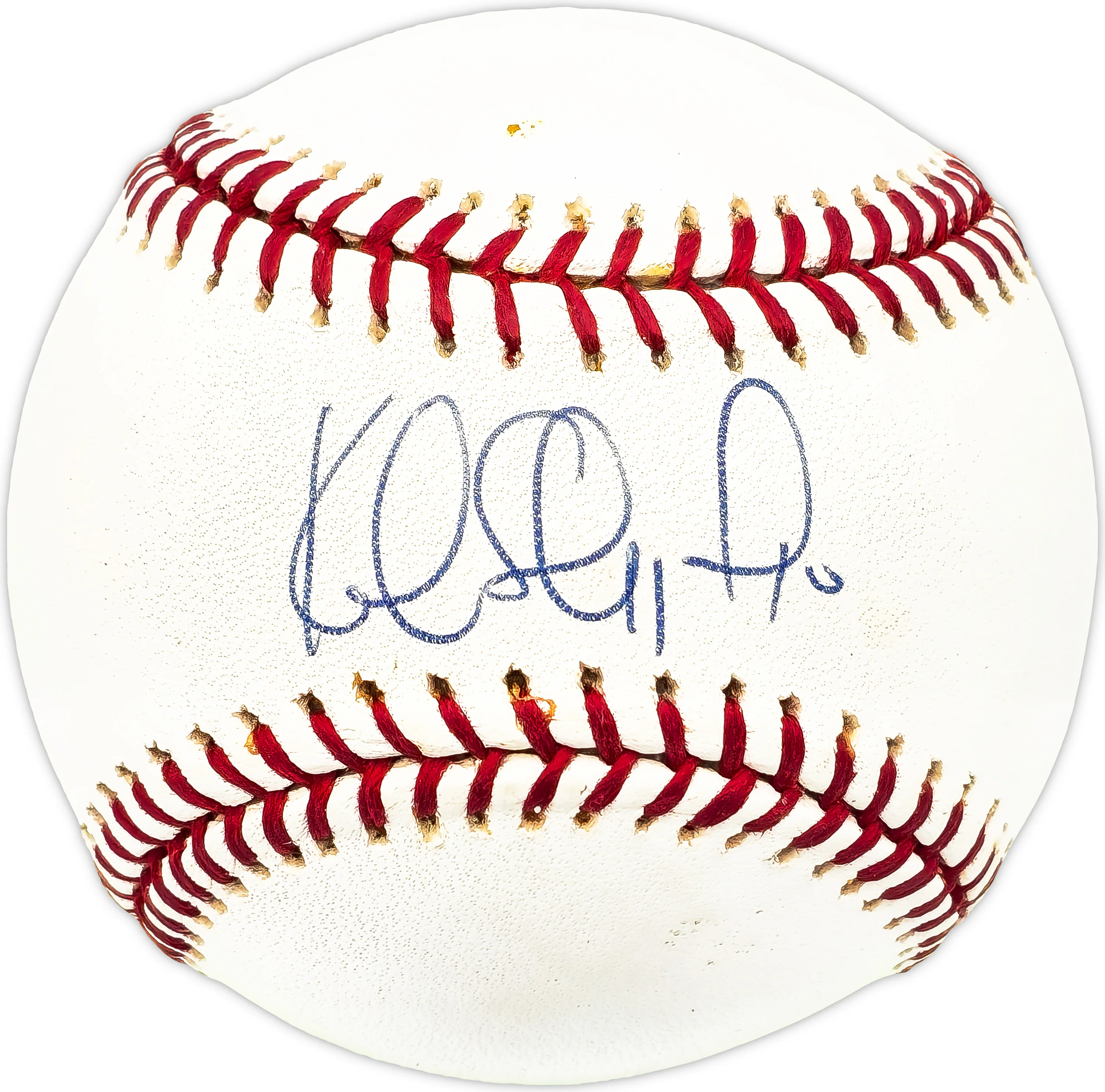 Kelly Shoppach Autographed Official MLB Baseball Cleveland Indians, Boston Red Sox