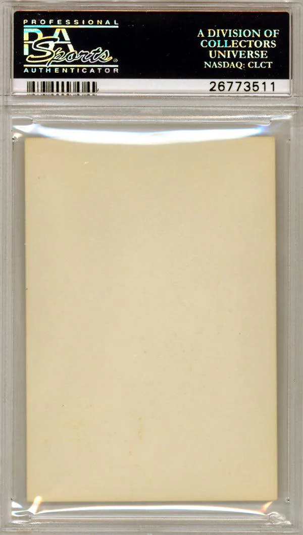 Ken Chase Autographed 1979 Diamond Greats Card #59 Washington Senators PSA/DNA #26773511 - Image 2